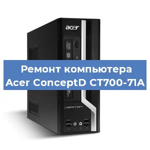 Замена термопасты на компьютере Acer ConceptD CT700-71A в Челябинске